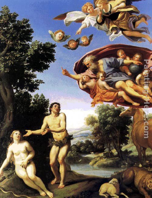 Domenichino Adam and Eve